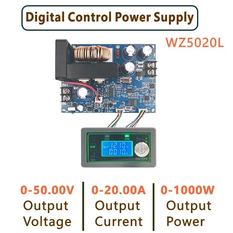 Moduł zasilania CNC DC 50V5A 2 – Step Down Dc Power Supply Module 1000W recenzja i cena